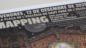 Un màpping de les escoles Empúries i Esculapi per la Marató del 3Cat