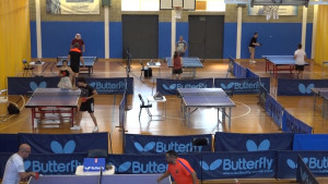 50 participants al torneig de tennis de taula amateur