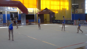 Furió, Mendez i Zaragoza queden primeres a la competició de rítmica de l'Escala