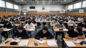Més d'una quarentena d'alumnes de l'Escala s'examinen de la selectivitat