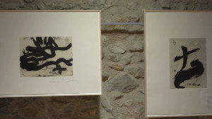 Els gravats de Tàpies s'exposen a l'Alfolí de la Sal en el centenari del seu naixement