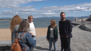 ERC obre campanya acostant-se al comerç