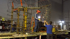 Preparatius finals de les carrosses 2019