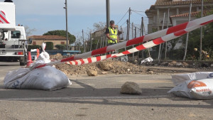 Inici d'obres per centralitzar el control de places lliures als aparcaments