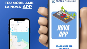 Nova app per a la zona blava a partir del 2 de juny
