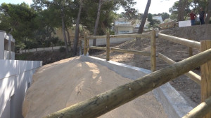 Finalitzen els treballs de consolidació del talús del MASLE