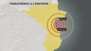 Un terratrèmol de 4,1 sacseja l'Escala