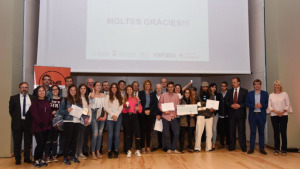 Alumnes de l'INS El Pedró premiades al Premi Emprenedors 2017