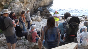 200 persones participen al Geolodia a  l'Escala