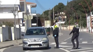 Més controls policials amb l'arribada de la Setmana Santa