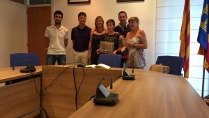 Recepció Iker Gonzàlez, campió d'Espanya