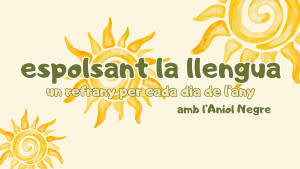 Espolsant la llengua - Refranys amb gats