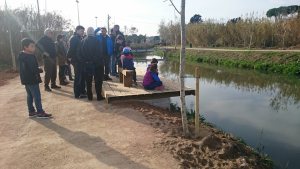 Nova zona de passeig resseguint el Rec de Molí