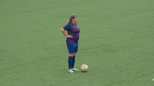 Jèssica Álvarez continua jugant a futbol als 48 anys