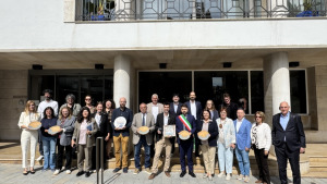 Representants de municipis amb passat foceu presenten els primers projectes col·laboratius