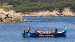 El CER l'Escala fa una recepció oficial a l'equip veterà femení de rem