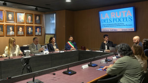 Representants de municipis amb passat foceu es reuneixen a l'Escala amb motiu del Triumvirat