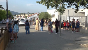 Primer dia de normalitat a les escoles d'infantil i primària