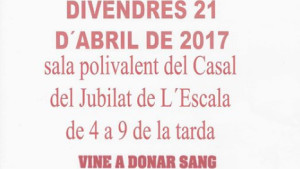 Divendres donació de sang