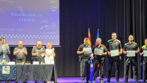 La festa patronal de la Policia Local evidencia l'estreta col·laboració amb els Mossos