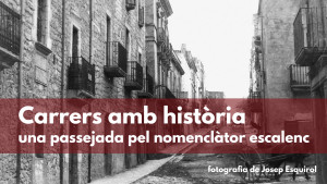 Carrers amb història - Carrer de la Torre