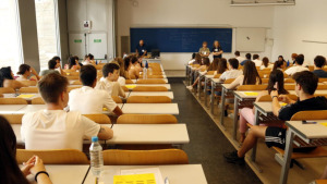 Uns 34 alumnes de l'Escala s'examinen de la selectivitat