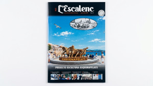 L'escultura dels ‘Esquenapelats’ protagonista del 463è Escalenc