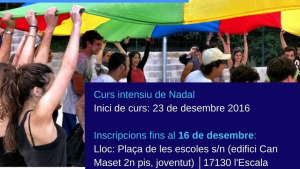 Curs de monitor de lleure per aquestes festes a l'Escala