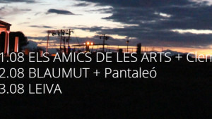 Leiva, Amics de les Arts i Blaumut aquest estiu al Fòrum Romà 