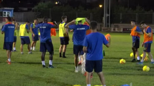 Els jugadors del sub23 ja trepitgen la gespa