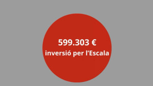 Els pressupostos de la Generalitat inclouen gairebé 600 mil euros d'inversió a l'Escala