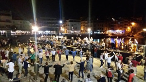55 instrumentistes participen a la 13a nit dels compositors i músics de cobla de l'Escala