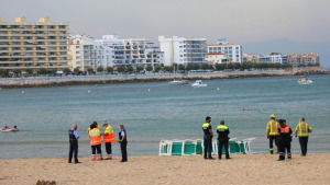 Ofegament mortal a la platja de Riells a l'Escala