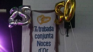 La trobada de noces d'or i argent de cada lustre arriba a la 7a edició