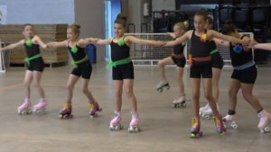Exhibició de patinatge artístic 