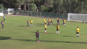 Victòria treballada del FC l'Escala contra el Vic Riuprimer (1-0)