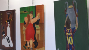 Els alumnes de pintura de Marc Torrent exposen al Gavià