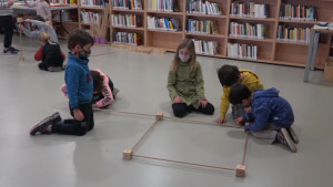 Taller de trígonos a la biblioteca