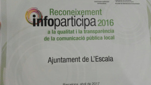 La web municipal rep un premi a la millora de la qualitat i la transparència