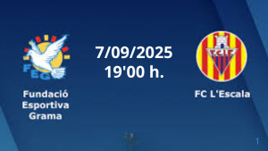 El FC l'Escala debuta diumenge al camp de la Grama
