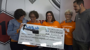 La Cursa de la Dona fa l'entrega final a la Fundació Esclerosi Múltiple