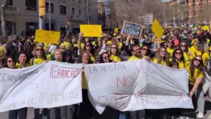 L'Escala segueix massivament la vaga del sector educatiu