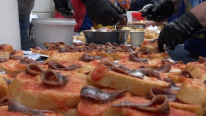 Festa de l'Anxova atramuntanada amb més de 2.000 degustacions