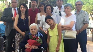 Teresa Galceran, àvia centenària