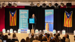 Alícia Ribalta es presenta com a candidata a l'alcaldia per Junts