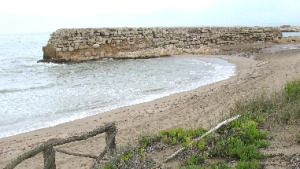 Recta final dels treballs d'urgència a les restes del port d'Empúries