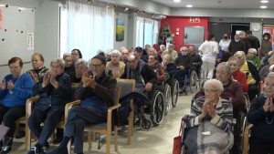 La grip provoca canvis en les activitats de Nadal de la residència Els Pins