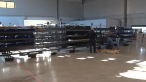 La Sala Polivalent ja disposa de graderies retràctils