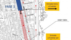 Dilluns comencen les obres de millora del carrer Codolar