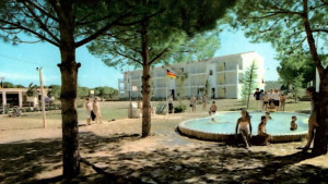 El desenvolupament de Riells de Dalt, amb un restaurant com a insignia de modernitat per a l'època